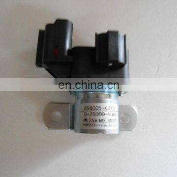 898005-6310 for ZX240 genuine part 24v starter relay