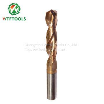 WTFTOOLS Diameter 7mm Inner Coolant Tungsten Carbide Drill Bits For Metal Steel