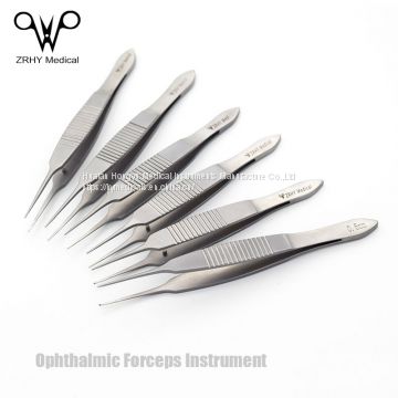 Stainless Steel Ophthalmic Forceps