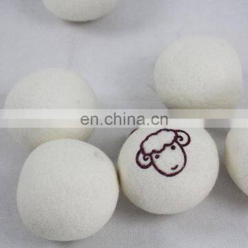 2019 bestseller organic wool dryer balls 6 pack