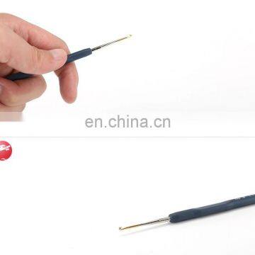 Wholesale Aluminium Knitting Needle Various Size Crochet Hook With Plastic ABS Rubber TPR photo-2