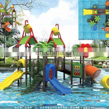 Hot Sell Equipment Water Theme Park Kids Pool Slide Play Structure