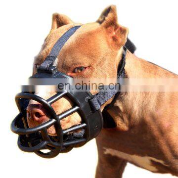 Werewolf Leather Plastic Mouth Custom Photos Pet Dog Safe Muzzle