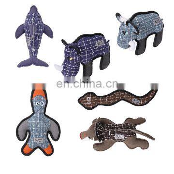 Wholesale Bite-resistence Chew Elephant Whale Shape Dog Hard Tuff Toys photo-2