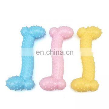 puppy oral health toy accept custom color small animals chew toy