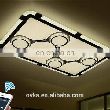 Atmospheric living room lights led ceiling lamp bedroom light emitting side of the new creative restaurant lighting