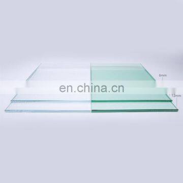 Glass manufacturer high quality clear tempered glass low iron free glass