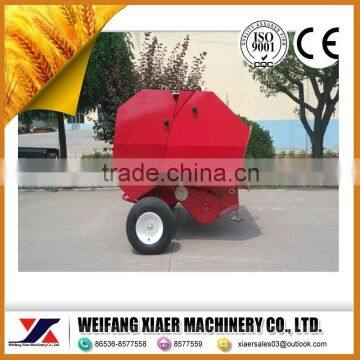 China factory High efficiency for farm tractor mini round hay baler/ forage hay