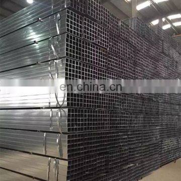 20x20 - 100x100 Pre galvanized ms steel tube square hollow sections GI square tube