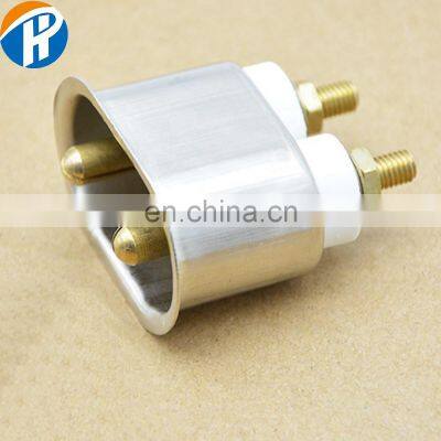 Factory Price Nickle Plated Iron Aluminum Ceramic Plug end Socket