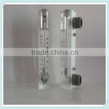 10 GPM water flow meter acrylic rotameter panel flow meter