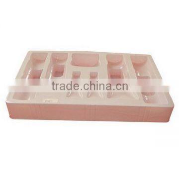 Plastic vac tray for cosmetics