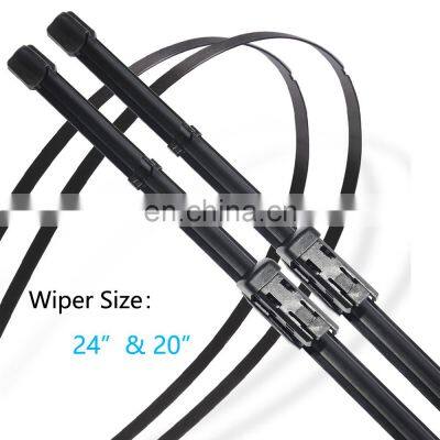 for Audi A4 B8 B9 2008~2019 Car Wiper Blades Front Windscreen Windshield Wipers Car Accessories 2009 2010 2015 2016 2017 2018