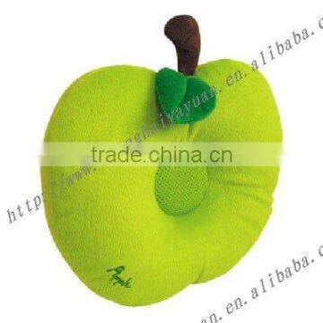 38cm green apple plush cushion