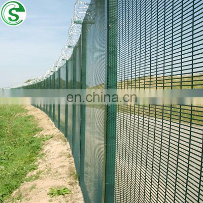 South Africa Security Perimeter Clear Vu Wall 358 fence for sale