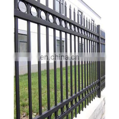 china wholesale Privacy Zinc Steel Fence cheap Wrought Iron Fence Pool Fence