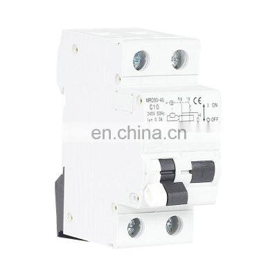 2021 Best Selling MRO50-2P 240V 50HZ Residual Current Circuit Breaker With Overload Protection RCBO photo-4