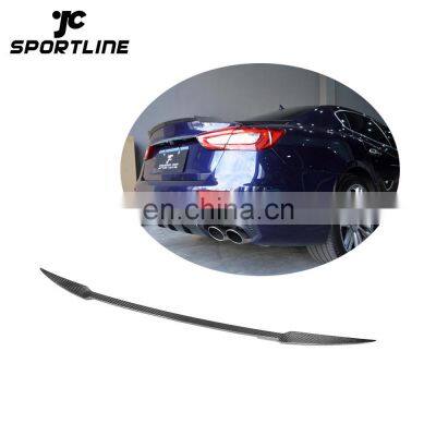 Carbon Car Wing for Maserati Quattroporte Sedan 2013-2015