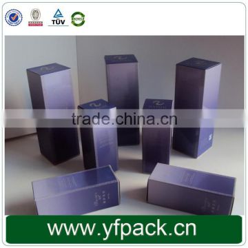 2015 Cheap free design professional custom cosmetic box packaging