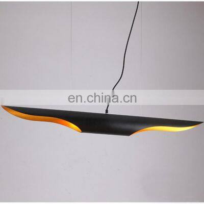 Modern Art Restaurant Coffee Bar Black Metal Pedant Lamp CE photo-3