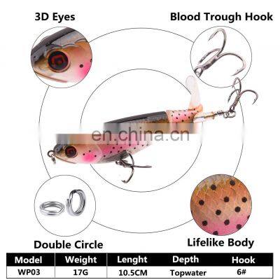 Hot Selling 10.5cm 17g Poppper Tractor Bait photo-3