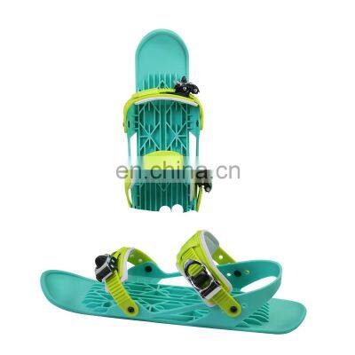 Mini Short Ski Skates snow Skis Winter Shoes freeride Short Snowskates Snowblades Skiboards
