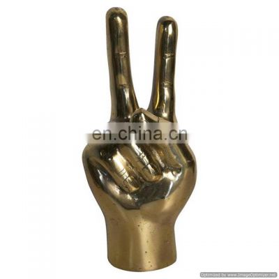 antique metal hands home sculptures