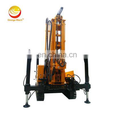 Drilling Depth from 100 To 1000 Meter Crawler Pneumatic Water Well Drilling Rig For Sale