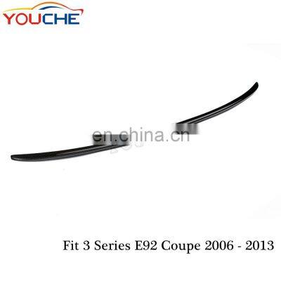 M3 Style Carbon Fiber Rear Spoiler for BMW 3 Series E92 M3 2-door Coupe 2006-2013 Trunk Lip photo-5