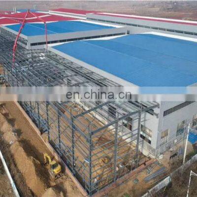 Cheap Steel Building Factory Supply Fast Build Light Steel Prefabricate Steel Structure Warehouse For Sale