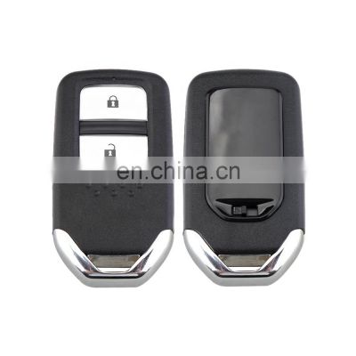 Keyless Entry 2 Buttons Car Remote Smart Key Fob Case Cover For Honda Vezel Car Key Shell  Casing