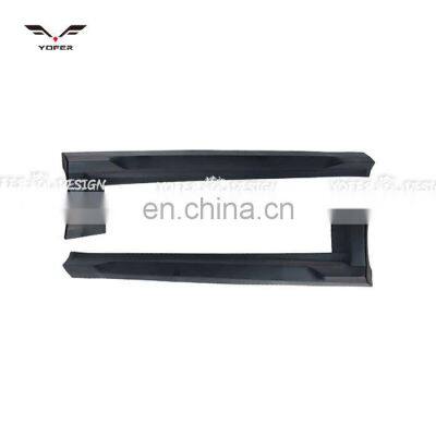 Newly Listed PP Side Skirts Body Kit Real Bumper Side Skirt Upgrades Sport Style