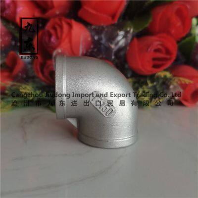 Elbow Stainless Steel Thread Pipe 304 316 Fittings photo-5