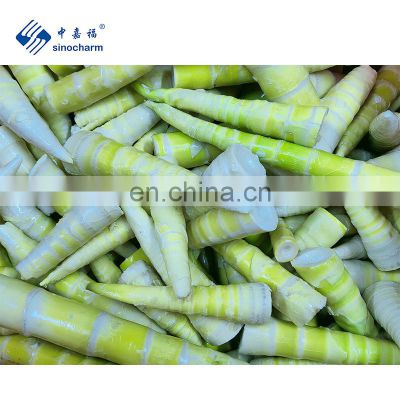 Sinocharm New Season Fresh Tender Frozen Leizun IQF Thunder Bamboo Shoot Frozen Thunder Shoots