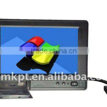 7" Embedded All In One PC with OS WinCE 6.0/Linux 2.6.32, support LAN, WIFI, GPS