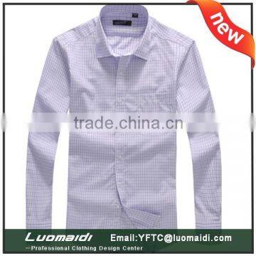 2016 newest casual man shirt in surprise price/ customizable latest man shirt/spread collar shirt designs for man