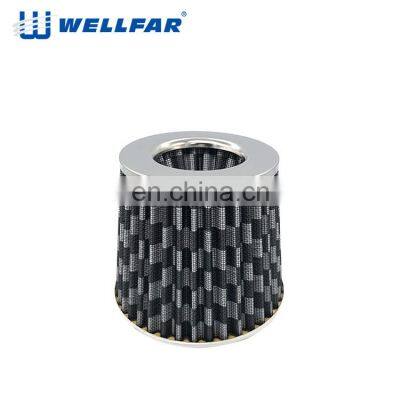 Wellfar Universal Conical Filter High Flow Racing Performance Air Intake Sport Clamp Air Filter Parts