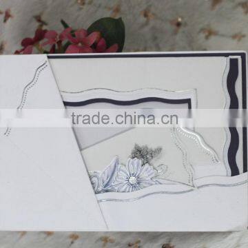 2016 Wholesale Embossing Printing Hot Stamp Invitation Card
