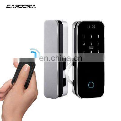 Mobile APP Remote Control Lock Intelligence Wireless Blue tooth Attendance Intelligent Statistics Digital Glass Door Lock