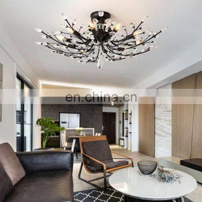 Modern Design Office Dimming LED Pendant Linear Light Home Creative Suspended Chandelier Light