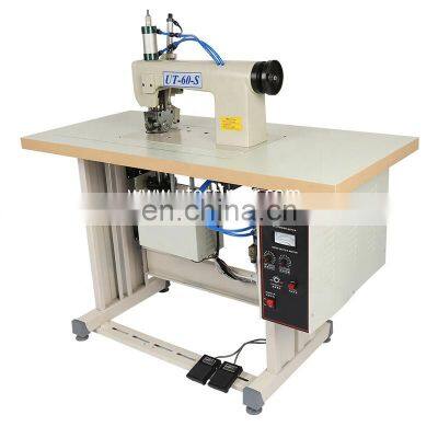 UT60S Disposable pp Woven Bag Ultrasonic Sewing Machine, Nonwoven Table Cloth Lace Bonding Cutting Equipment photo-3