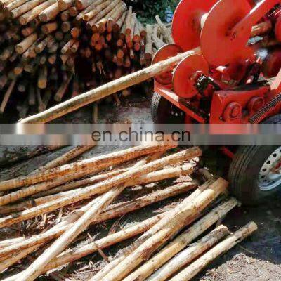Mobile Log Debarking Machine Portable Tree Debarker photo-4