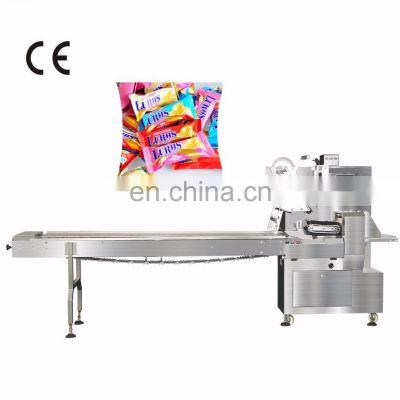 Chocolate Auto Feeding  Pillow-Type Packaging Machine Production Automation And Packing Flow Wrapper Equipment