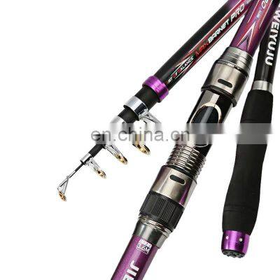 environmental friendly  carbon fishing rod billet customized fishing rod Ca