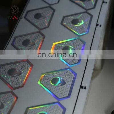 Fixed Position Hologram Hot Stamping Sticker for Fabric photo-4