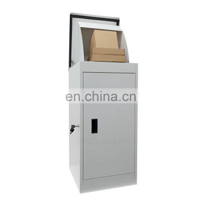 high quality black drop box parcel box large for package