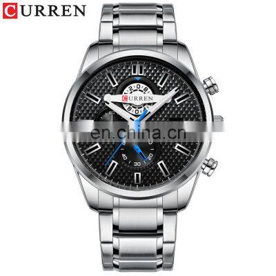CURREN Brand Men Watch Mens Watches Top Brand Fashionable Men Match Stainless Steel Gold Watch photo-3
