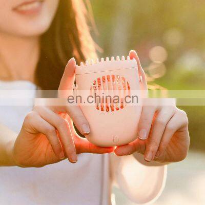 Wholesale Portable Cute Personal Free Sample Neck Mini Pink Portable Fan photo-4