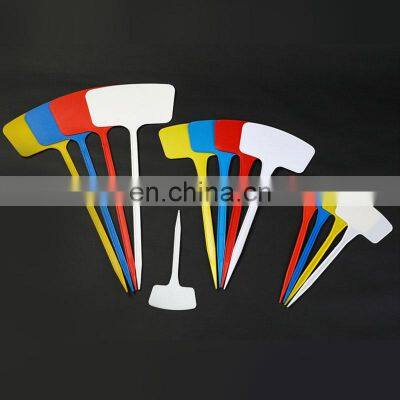 Top Ranking Latest PP Garlic Spice Label T Type Tags White Plastic Outdoor Plant Markers photo-5
