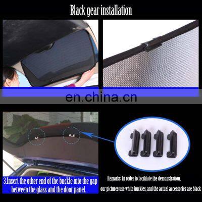 4pcs Magnetic Car Sunshade for KIA K3/K5 100% Custom-fit Car Mesh Sun Shade Car Side Window Curtain Window Curtain photo-5